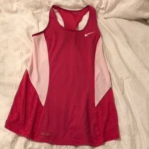 Nike Pro Dri Fit Lightweight Active Racerback Top Size Medium
